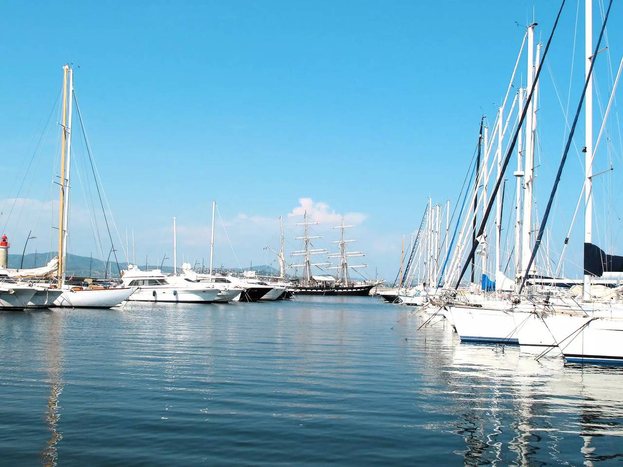 Ganze Wohnung, 3 Zimmer 4 Personen in Saint-Tropez, Mittelmeerküste (Frankreich)