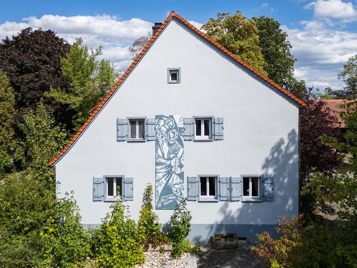 Ganze Wohnung, Landhaus - schöne Loh - Ferienhaus in Weihenzell, Romantische Straße