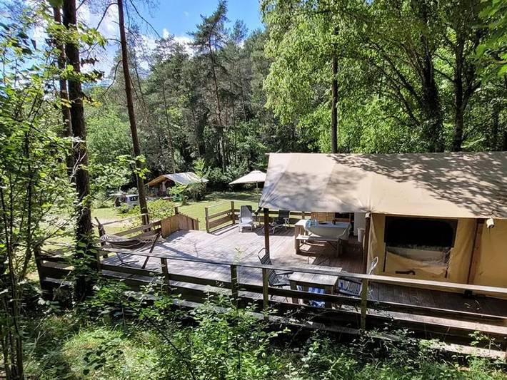 Mobil home pour 4 personnes, avec bassin pour enfant à Thonac - 4