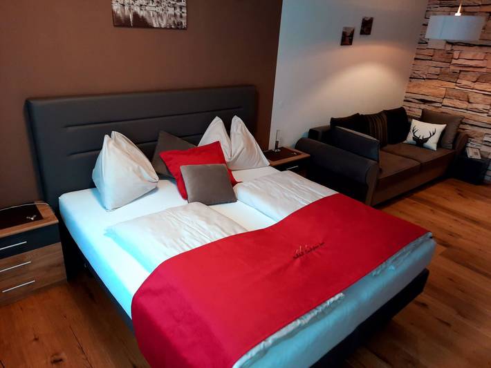 Apartament wakacyjny dla 4 osób, z Balkon i Taras oraz Ogród i Basen w Gosau