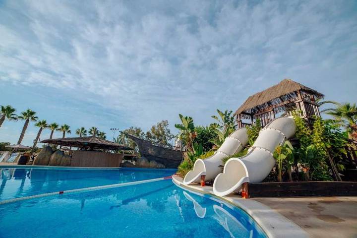 Bungalow für 5 Personen, mit Sauna und Whirlpool sowie Kinderpool in Guardamar del Segura - 2