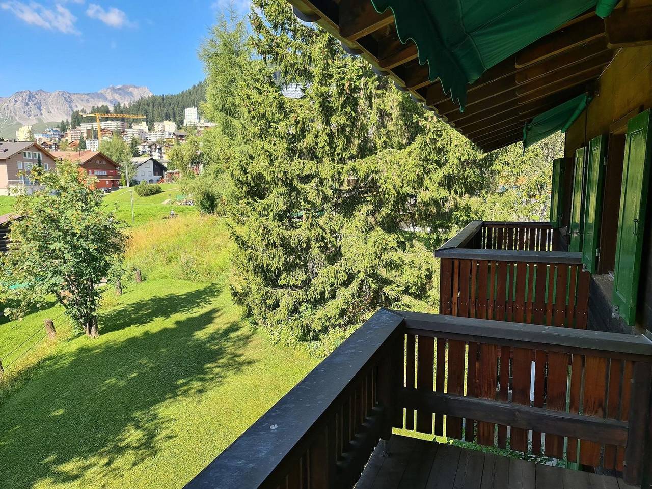 Ganze Ferienwohnung, Grabahus - Appartement/Fewo, Dusche oder Bad, Wc, 8-Bettwohnu in Arosa, Plessur Alpen