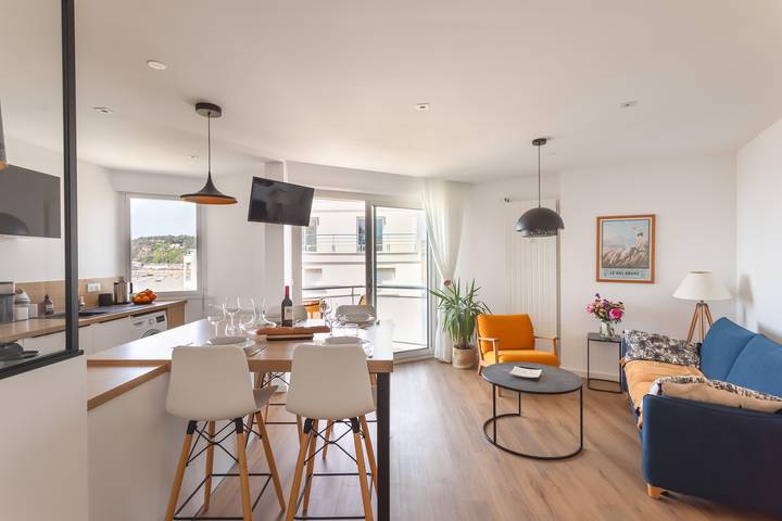 Vakantiewoning voor 4 personen, met Balkon en Uitzicht in Erquy