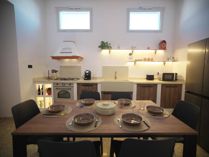 B&b per 4 persone, con panorama e balcone in Spongano