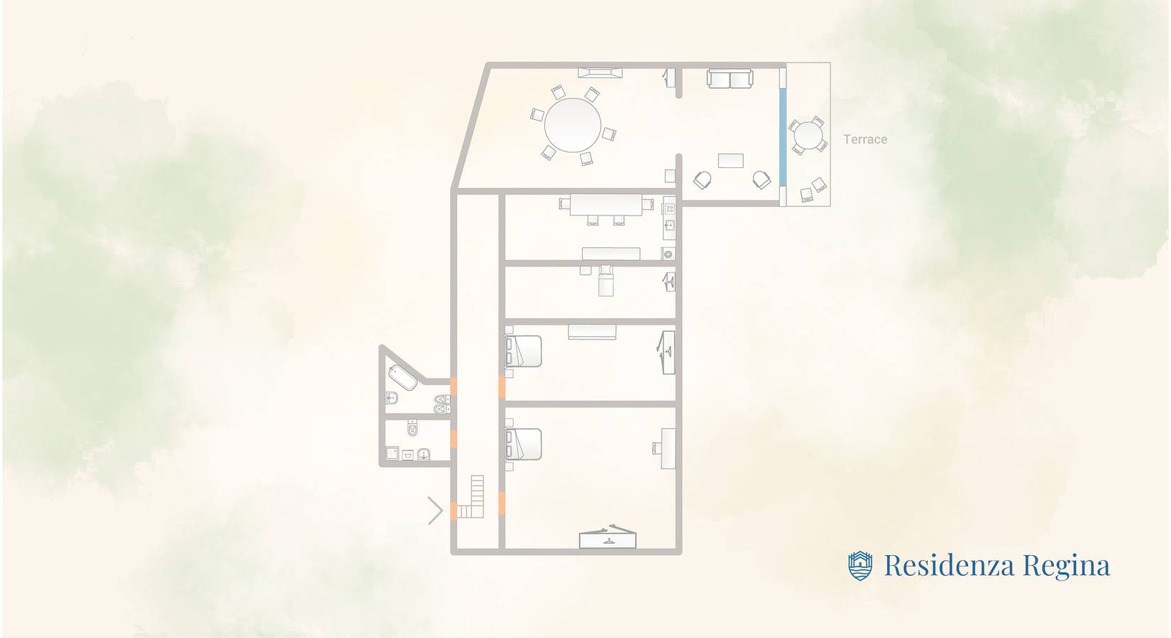 Ganze Wohnung, Residenza Regina in Torriggia, Laglio