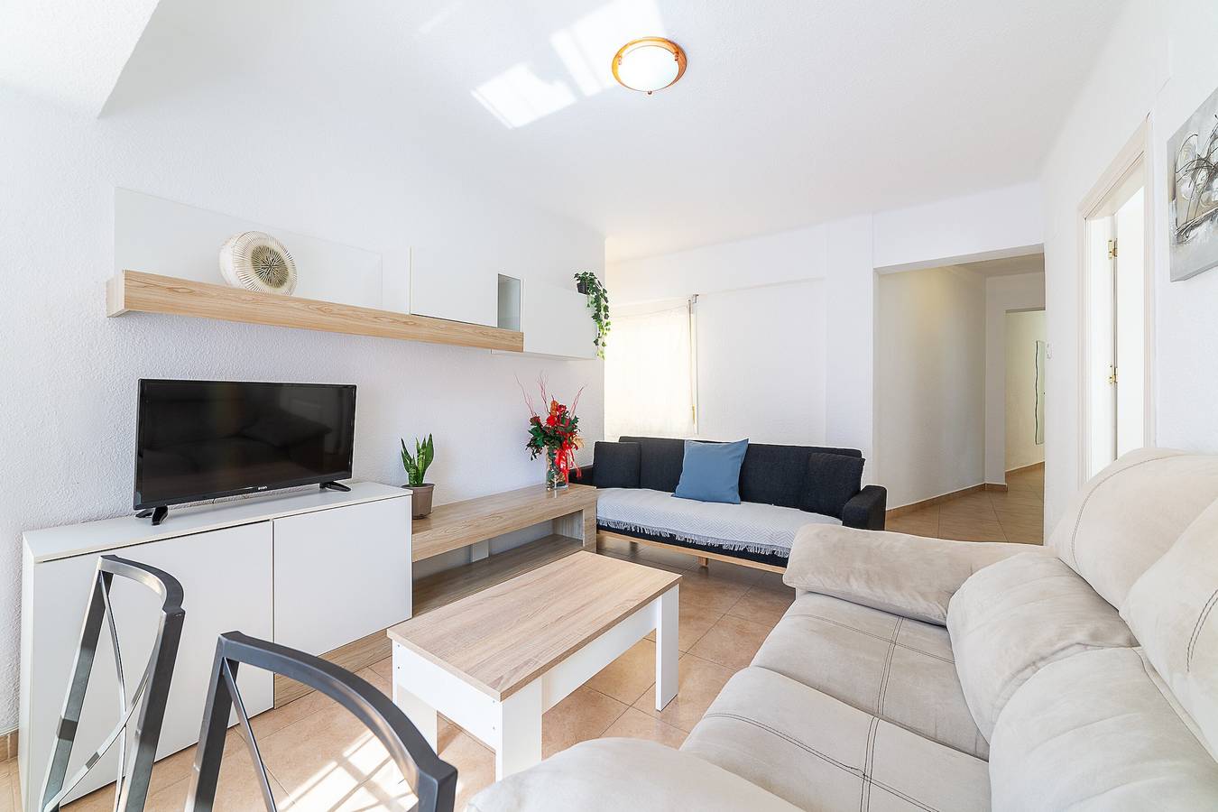 Appartement entier, Appartement 'Piso En El Zapillo' avec vue sur mer, Wi-Fi et climatisation in Almería, Costa de Almería
