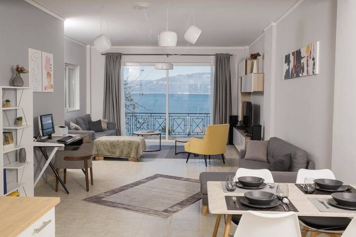 Appartement de vacances pour 4 personnes, avec balcon et vue