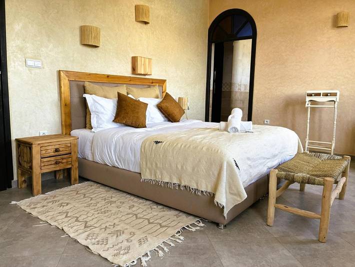 Maison d’hôte pour 2 personnes, avec jardin et vue ainsi que terrasse et piscine dans Sidi Kaouki - 3