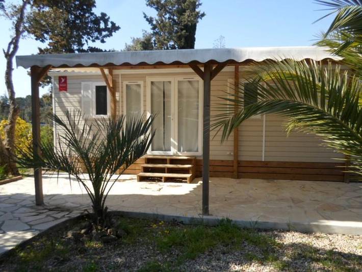 Domaine De La Bergerie - Mobilheim 6 personen - Cottage A - 3 Zimmer - 6 Personen in Roquebrune-sur-Argens, Mittelmeerküste (Frankreich)