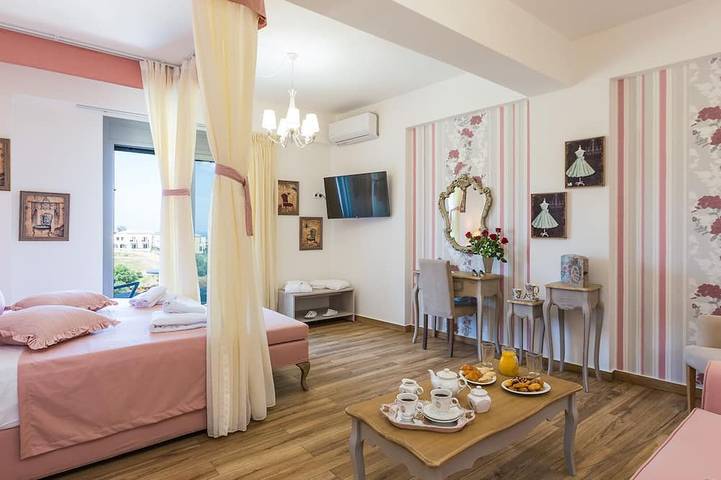 Premium Strandvilla mit privatem Pool und Panoramablick auf das Meer aus jedem Winkel in Panormos (Rethymno), Rethymno und Umgebung