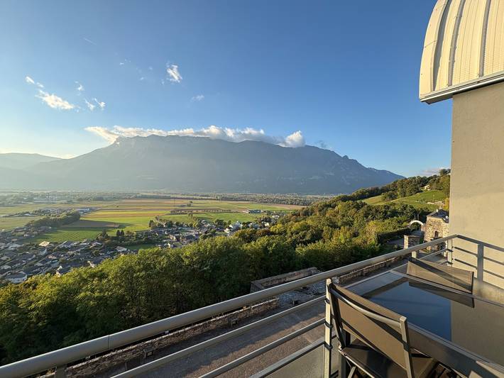 Gîte pour 4 personnes, avec balcon à Aiton