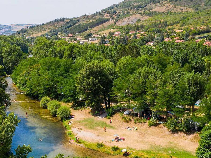 Flower Camping Saint Lambert - Mobilheim 6 personen - Mh 28m² 2 Ch. in Millau, Parc naturel régional des Grands Causses