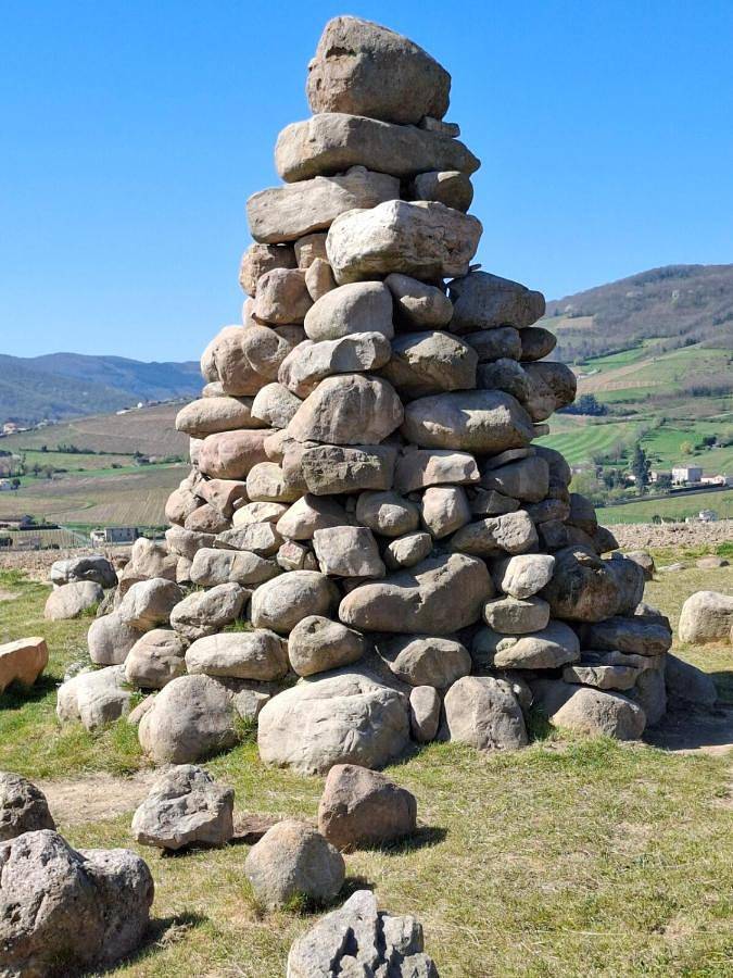 Location de vacances pour 4 personnes, avec terrasse et vue à Régnié-Durette - 4