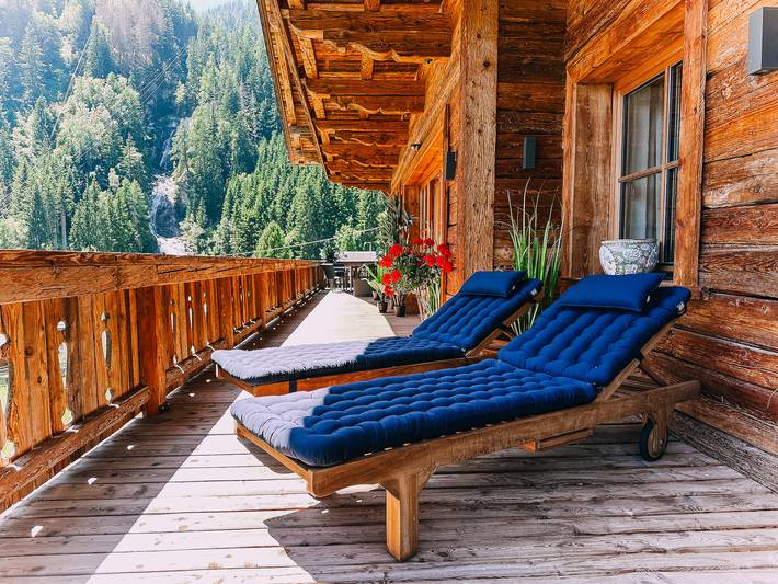 Ferienwohnung für 3 Personen, mit Balkon und Terrasse in Mölltaler Gletscher