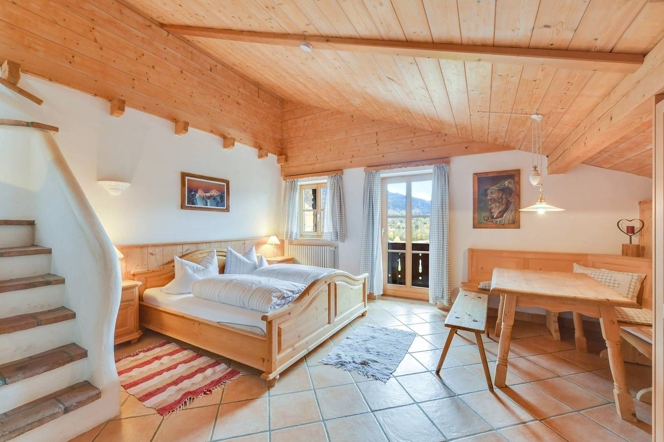 Ganze Wohnung, Gemütliche Ferienwohnung "Seekaralm" mit Balkon, Garten & Wlan in Wegscheid (Lenggries), Lenggries