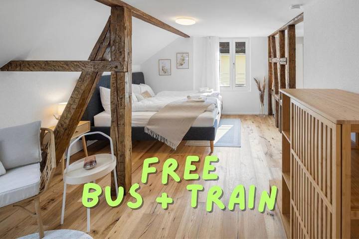 Ferienwohnung für 2 Personen, mit Ausblick und Balkon in St. Gallen