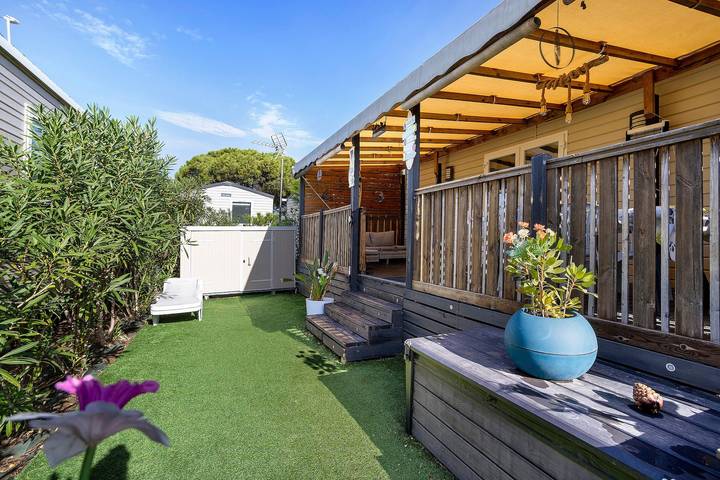 Apartamento para 8 personas, con Jardín y Piscina para niños en Canet-en-Roussillon
