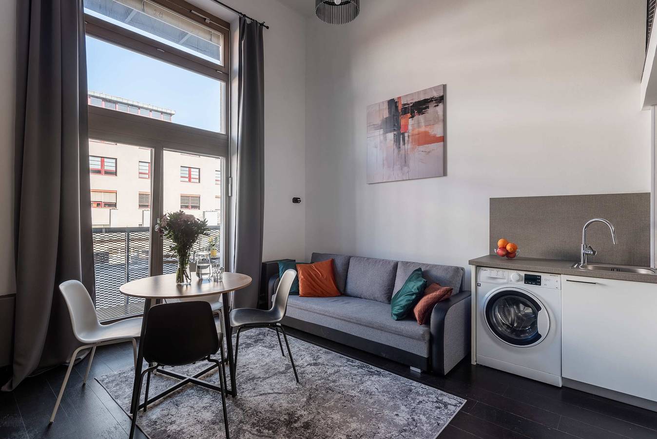 Geheel appartement, Vakantieappartement voor 4 personen met balkon/terras in Praag, Midden-Bohemen