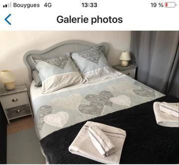 Gîte pour 2 personnes, avec piscine et jardin à Apprieu