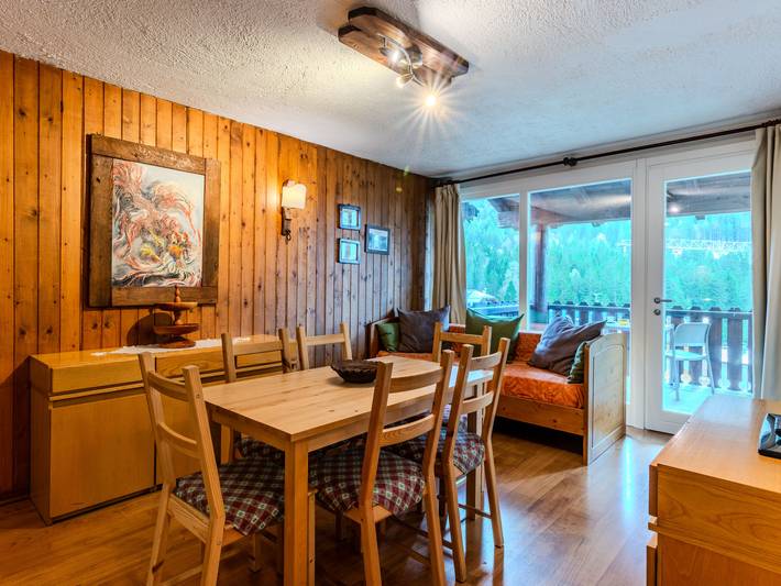 Appartamento per 5 persone, con giardino e balcone a Madonna di Campiglio