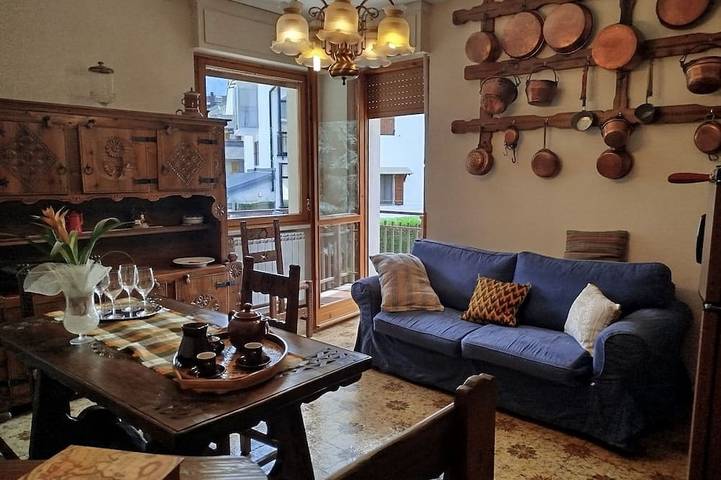 Gîte pour 4 personnes, avec Balcon à Entracque