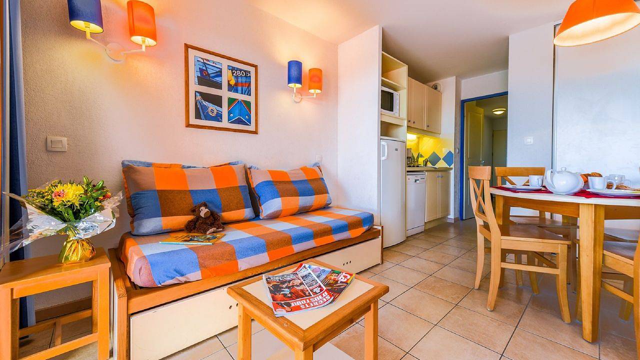 Appartement de vacances entier, Ferienwohnung für 5 Personen (32 m²) in Le Barcarès in Le Barcarès, Côte d'Améthyste