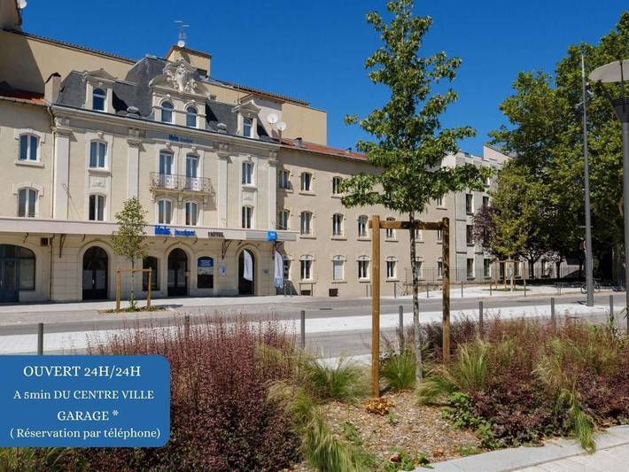 Hôtel pour 2 personnes, avec terrasse dans Gare du Puy en Velay