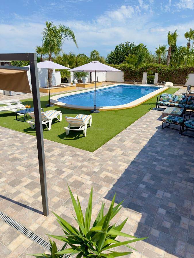 Casa rural para 10 personas, con jardín además de piscina y vistas en Catral - 4