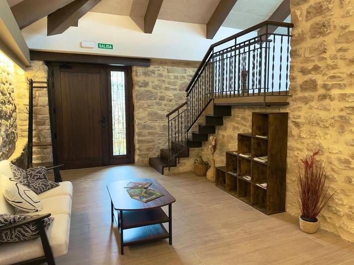 Casa de vacaciones para 14 personas, con balcón y vistas en Tierra Estella - 3