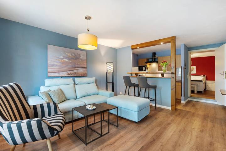 Ferienwohnung für 2 Personen, mit Garten und Sauna in Kronsgaard