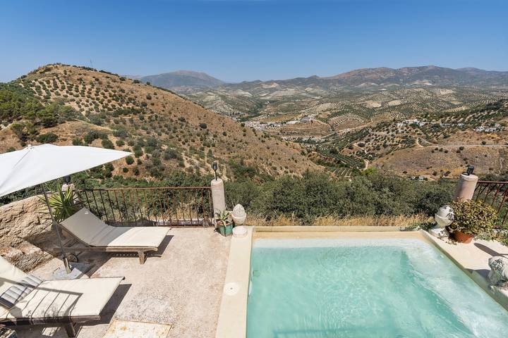 Ferienhaus für 4 Personen, mit Balkon und Whirlpool