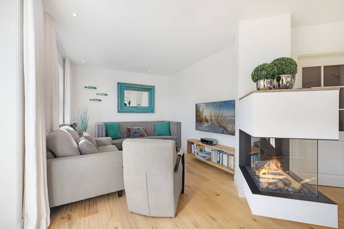 Hausteil unter Reet im Eg, Ug, Og, Dg mit ca. 140m² Nutzfläche. in Wenningstedt, Sylt