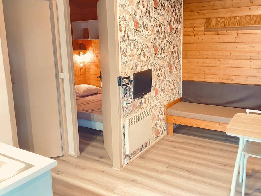 Le Hameau des Genêts - Chalet 2 personnes - Chalet 1 chambre in Montlaur (Midi-Pyrénées), Parc naturel régional des Grands Causses