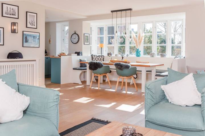 Ferienhaus für 6 Personen, mit Garten und Ausblick sowie Sauna in Oldsum - 4