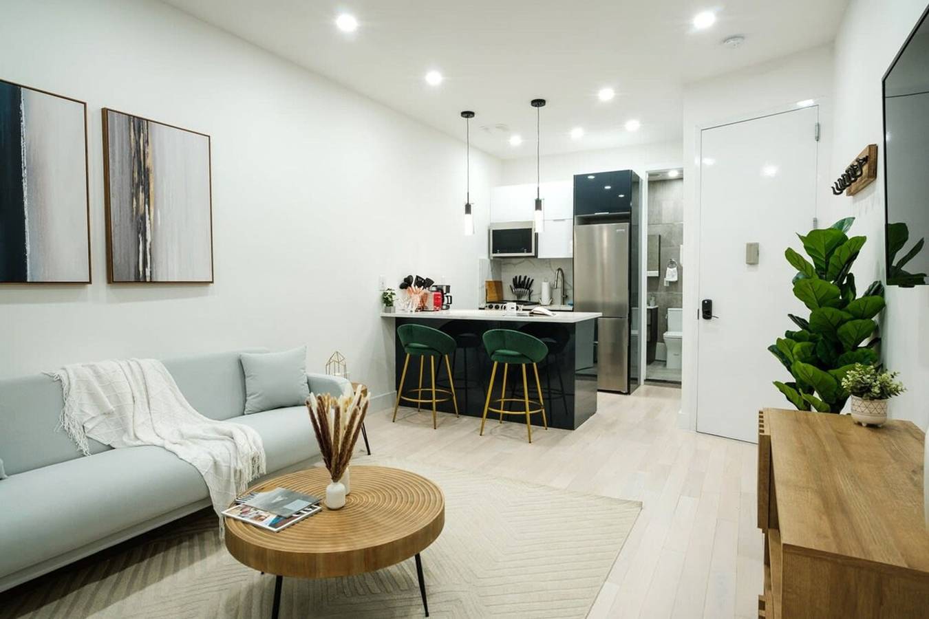 Hel lejlighed, 317-2D Brand New Modern 1Br W D near Central Park in Manhattan, New York City