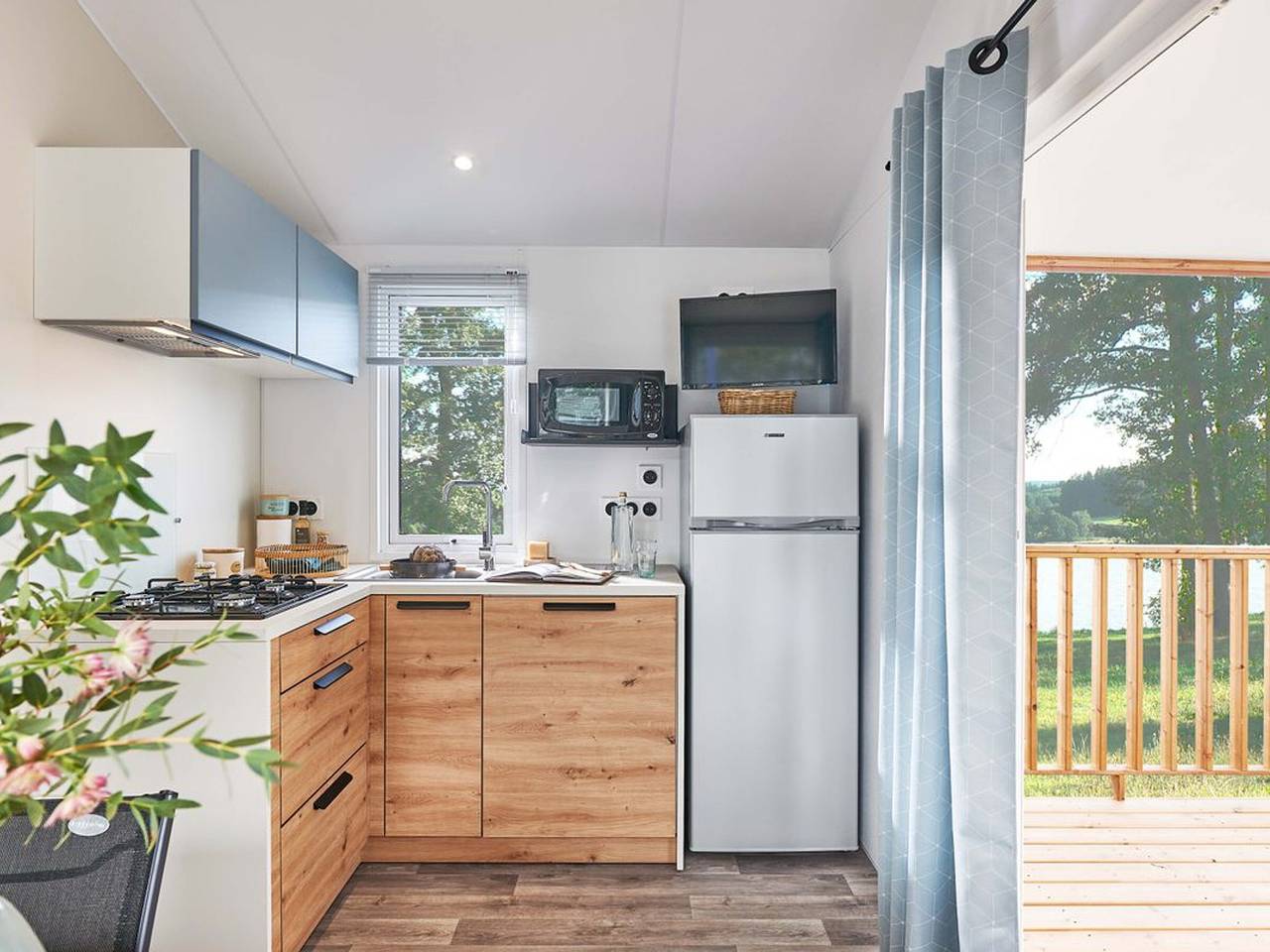 Acogedor mobil-home, perro bienvenido - 4 pers. in Luynes, Región de Tours