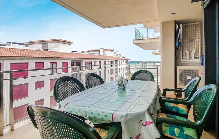 Apartamento para 6 personas, con piscina y terraza, Se admiten mascotas en Marina d'Or