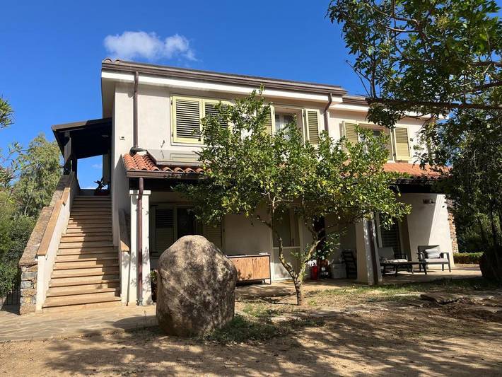 Ferienwohnung für 3 Personen, mit Ausblick und Garten in San Vito