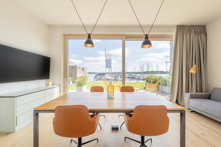 Ferienwohnung für 3 Personen, mit Terrasse und Garten sowie Sauna und Seeblick in Falkensee - 4