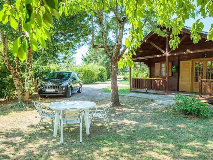 Les Chalets De Fiolles - Chalet 4 personen - Chalet Pmr Confort - 1 Schlafzimmer - Klimaanlage - Tv - Bbq - Reinigung* - 35m2 + überdachte Terrasse von 14m2 in Brens, Albi und Umgebung
