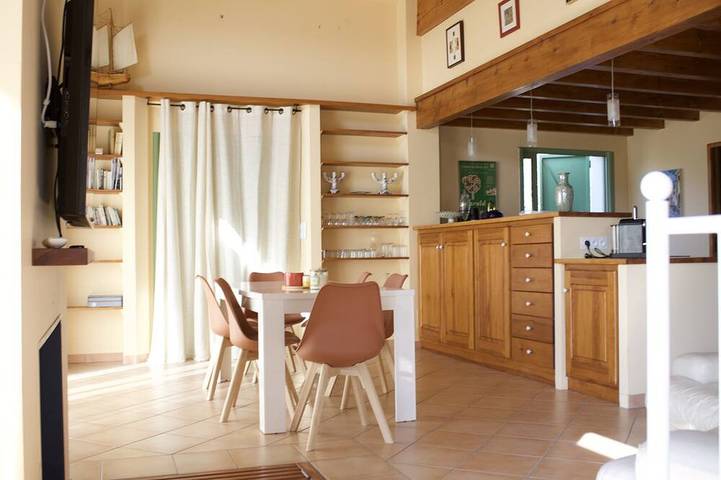 Appartement de vacances pour 6 personnes, avec Jardin