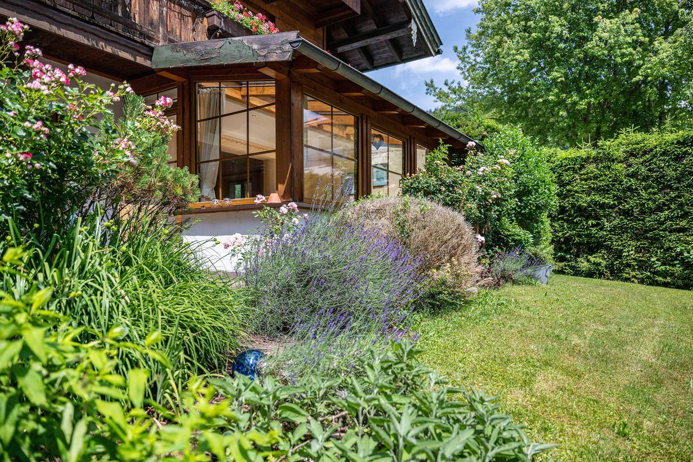 Ganze Wohnung, Apartment 'Weibhauser' mit Bergblick, privater Terrasse und Wlan in Ruhpolding, Bayerische Alpen