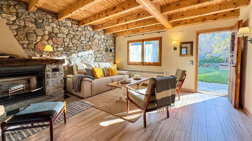 Casa rural para 8 personas, con vistas y jardín en Baixa Cerdanya - 4