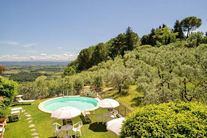Ferienwohnung für 4 Personen, mit Pool und Balkon/Terrasse in San Gimignano - 3