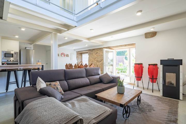Chalet para 10 personas, con Balcón y Jardín en Galicia - 4