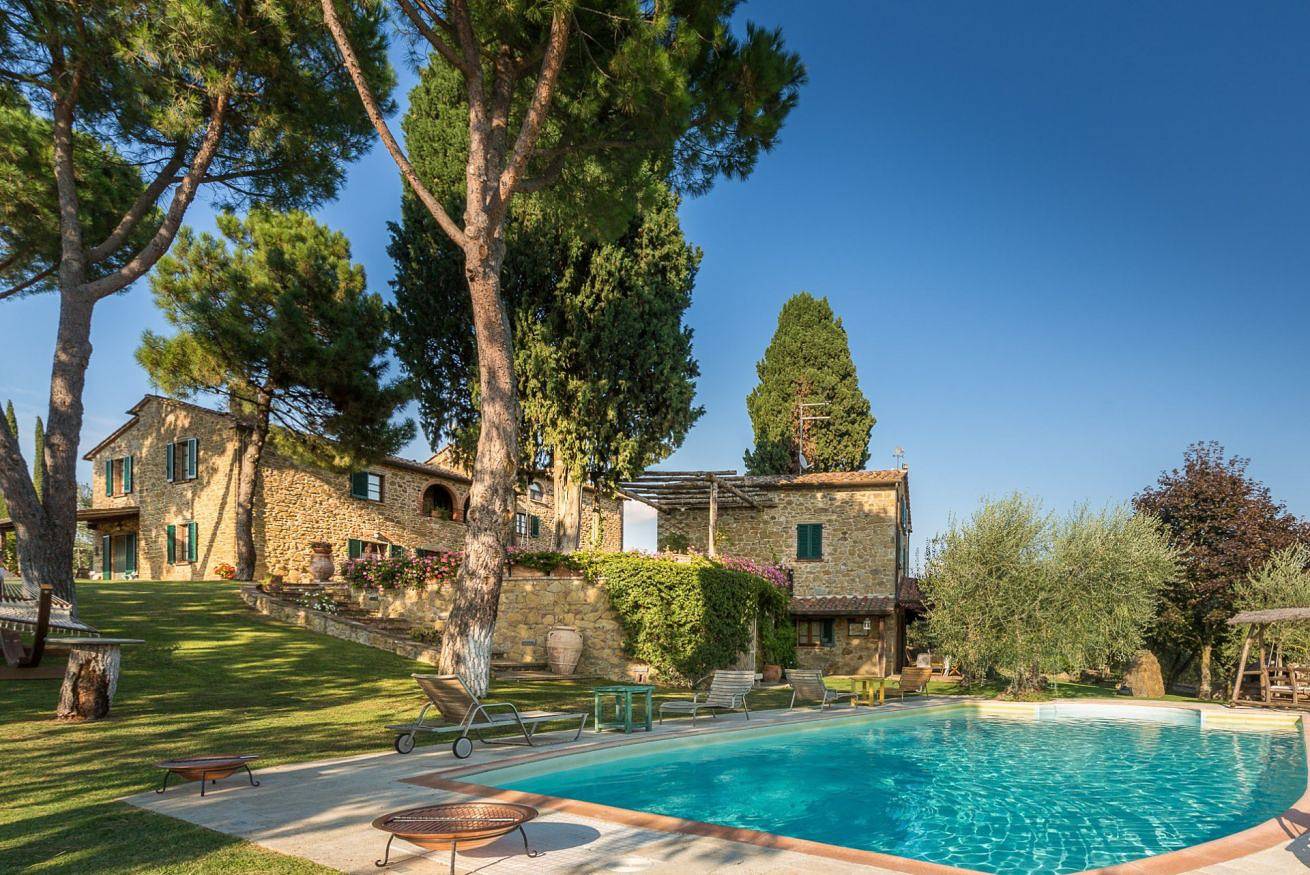 Villa Girasole in Lucignano, Chianti