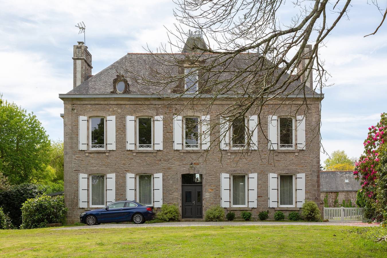 Gästezimmer Anne de Bretagne mit Parkblick in Pont-l'Abbé, Quimper und Umgebung