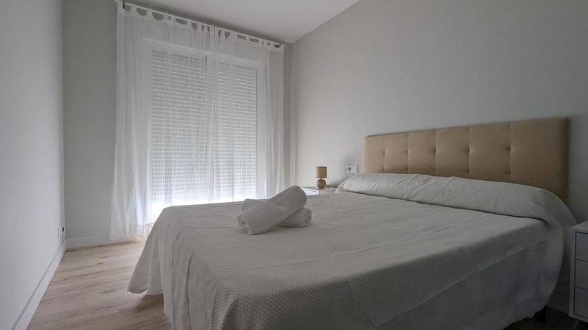 Apartamento para 6 personas, con terraza y vistas en Cangas