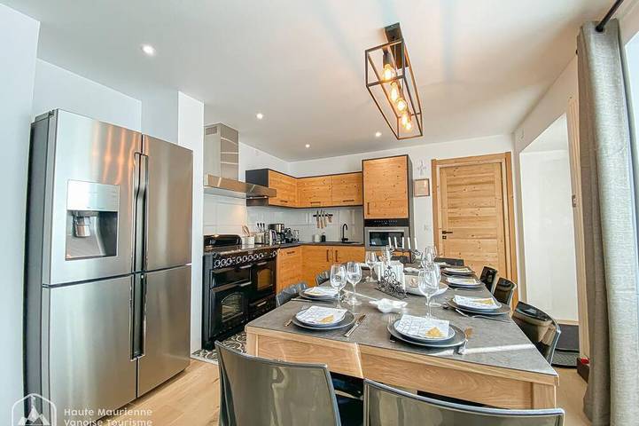 Appartement de vacances pour 10 personnes, avec jardin