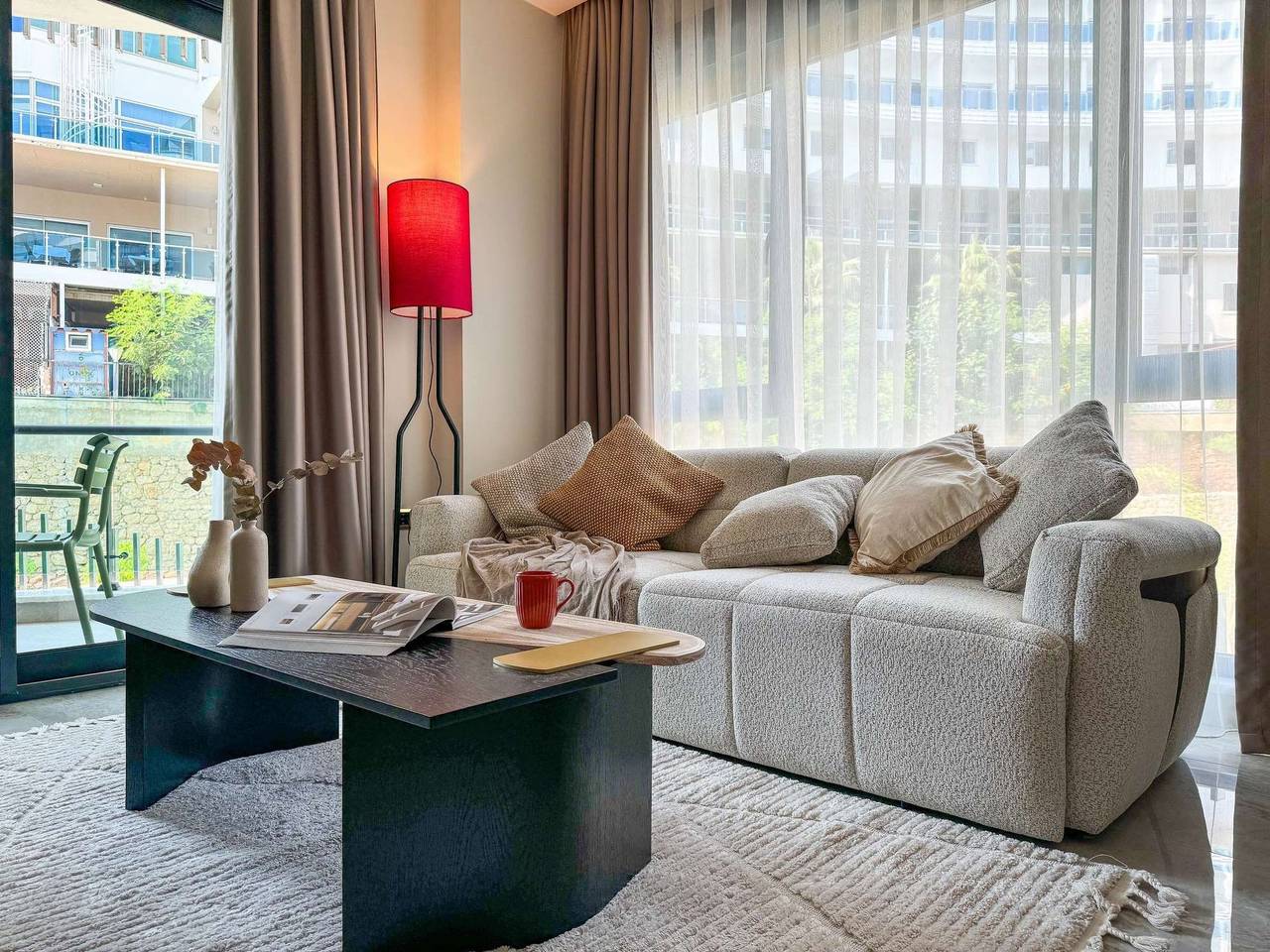 Appartement entier, Appartement de vacances pour 4 personnes avec sauna in Tosmur Beach, Province d'Antalya